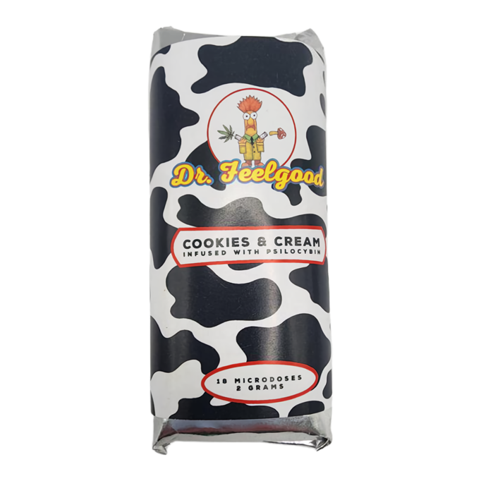 Dr. Feelgood – Cookies and Cream Schokoriegel