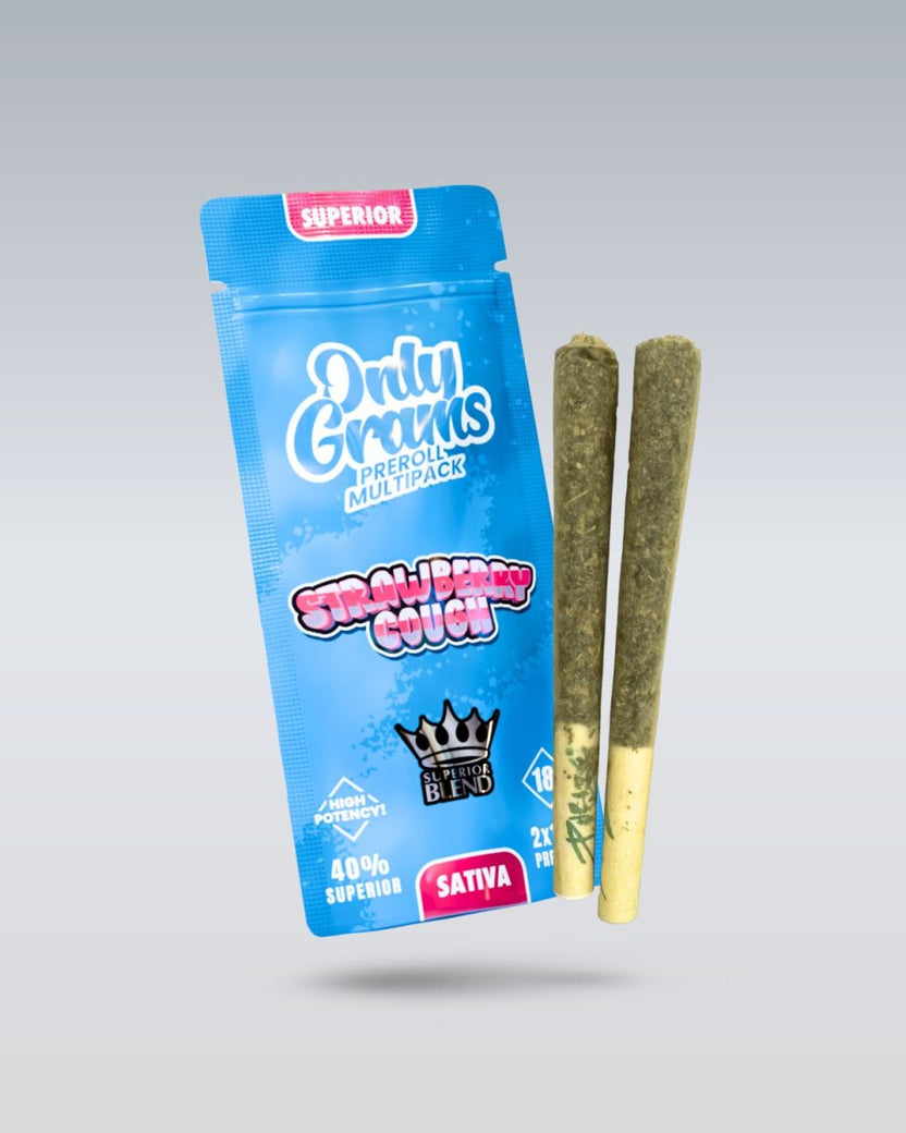 Superior Pre-Rolls 40% - Fragola Tosse 3g